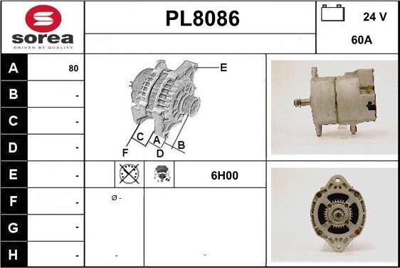 SNRA PL8086 - Ģenerators ps1.lv