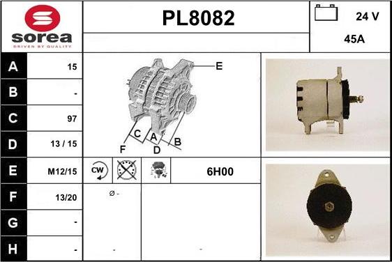 SNRA PL8082 - Ģenerators ps1.lv