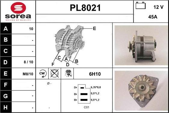 SNRA PL8021 - Ģenerators ps1.lv