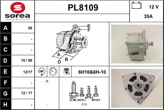 SNRA PL8109 - Ģenerators ps1.lv