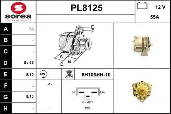 SNRA PL8125 - Ģenerators ps1.lv