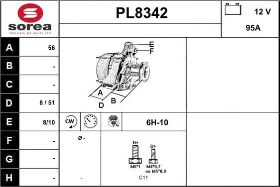 SNRA PL8342 - Ģenerators ps1.lv