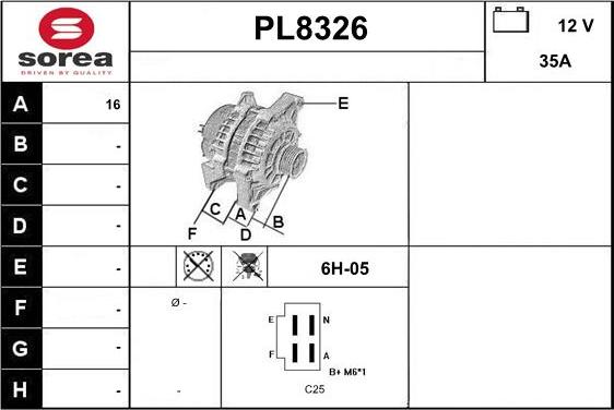 SNRA PL8326 - Ģenerators ps1.lv