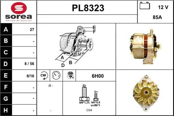 SNRA PL8323 - Ģenerators ps1.lv