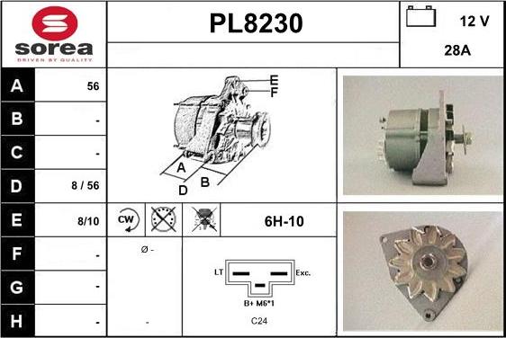 SNRA PL8230 - Ģenerators ps1.lv