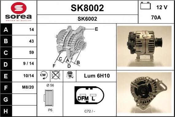 SNRA SK8002 - Ģenerators ps1.lv