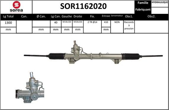 SNRA SOR1162020 - Stūres mehānisms ps1.lv