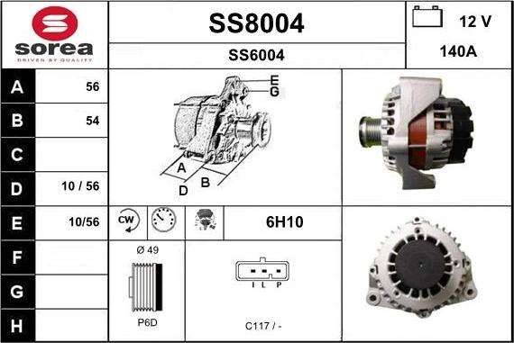 SNRA SS8004 - Ģenerators ps1.lv