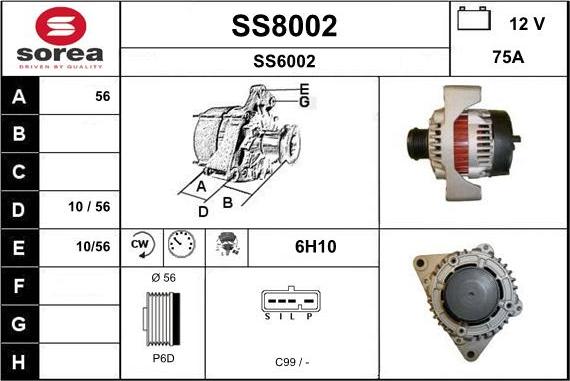 SNRA SS8002 - Ģenerators ps1.lv