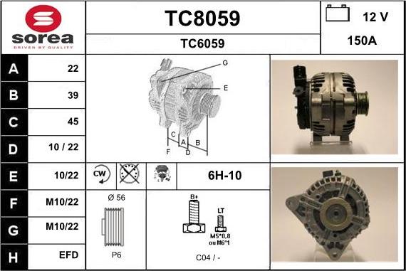 SNRA TC8059 - Ģenerators ps1.lv