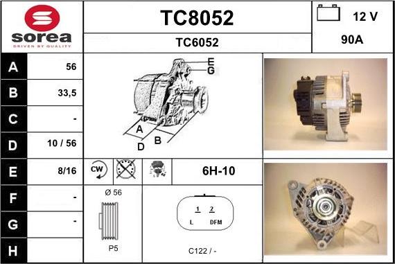 SNRA TC8052 - Ģenerators ps1.lv