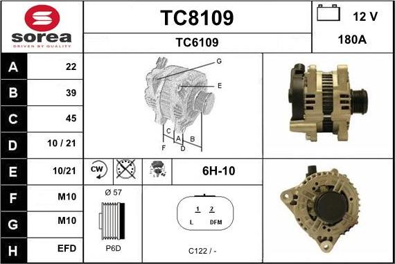 SNRA TC8109 - Ģenerators ps1.lv