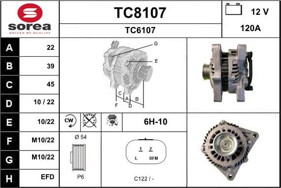 SNRA TC8107 - Ģenerators ps1.lv
