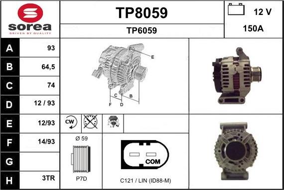 SNRA TP8059 - Ģenerators ps1.lv