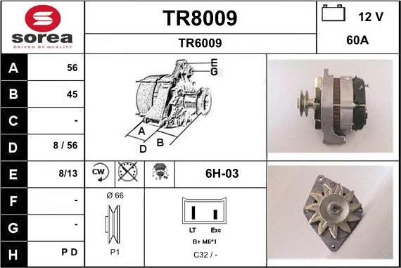 SNRA TR8009 - Ģenerators ps1.lv