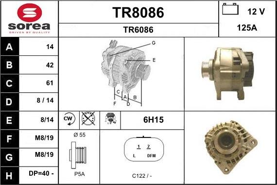 SNRA TR8086 - Ģenerators ps1.lv