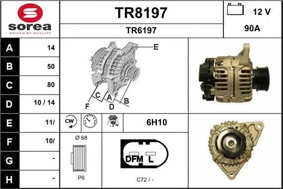 SNRA TR8197 - Ģenerators ps1.lv