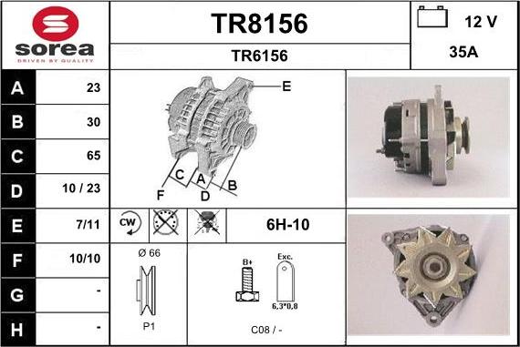 SNRA TR8156 - Ģenerators ps1.lv