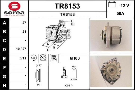 SNRA TR8153 - Ģenerators ps1.lv