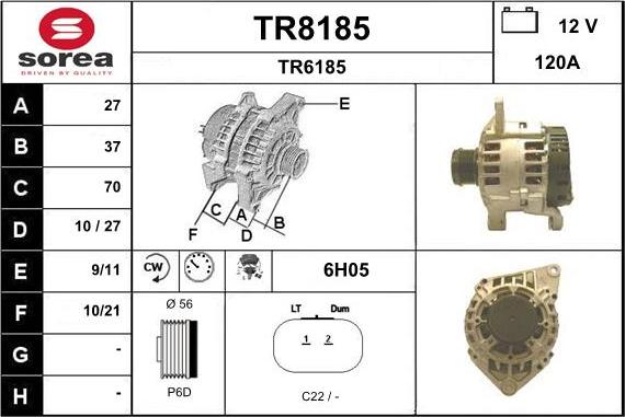 SNRA TR8185 - Ģenerators ps1.lv