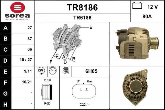 SNRA TR8186 - Ģenerators ps1.lv