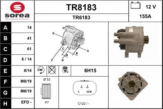 SNRA TR8183 - Ģenerators ps1.lv