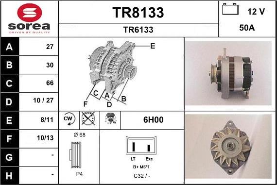 SNRA TR8133 - Ģenerators ps1.lv