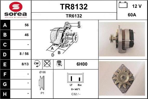 SNRA TR8132 - Ģenerators ps1.lv