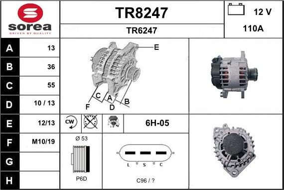 SNRA TR8247 - Ģenerators ps1.lv