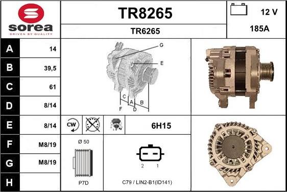 SNRA TR8265 - Ģenerators ps1.lv