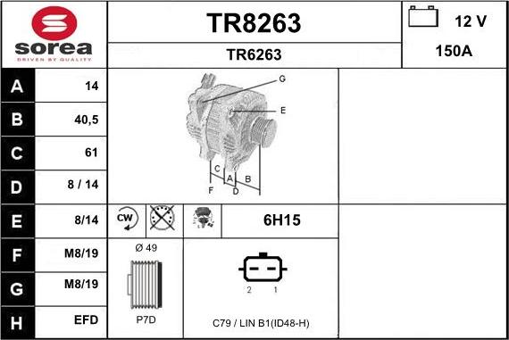 SNRA TR8263 - Ģenerators ps1.lv