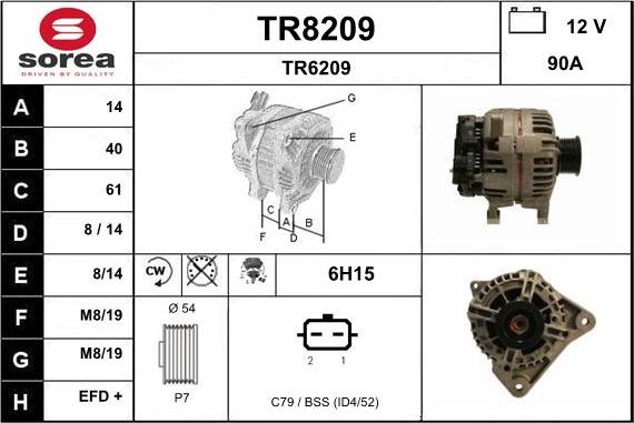 SNRA TR8209 - Ģenerators ps1.lv