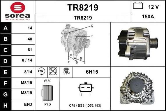 SNRA TR8219 - Ģenerators ps1.lv