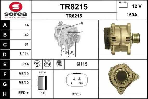 SNRA TR8215 - Ģenerators ps1.lv