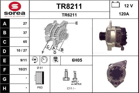 SNRA TR8211 - Ģenerators ps1.lv