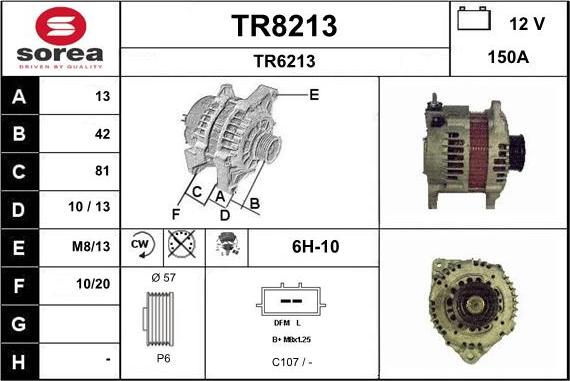 SNRA TR8213 - Ģenerators ps1.lv