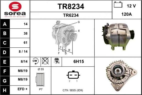 SNRA TR8234 - Ģenerators ps1.lv