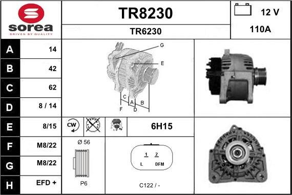 SNRA TR8230 - Ģenerators ps1.lv