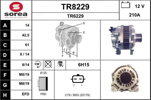 SNRA TR8229 - Ģenerators ps1.lv