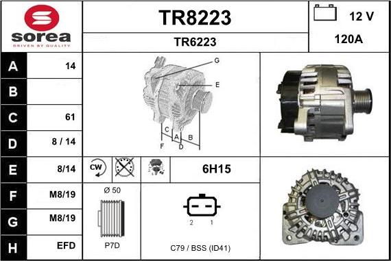 SNRA TR8223 - Ģenerators ps1.lv