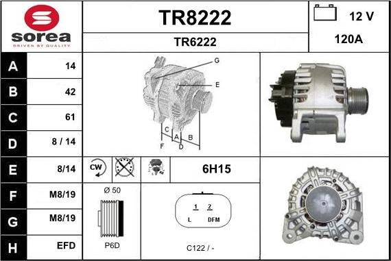 SNRA TR8222 - Ģenerators ps1.lv