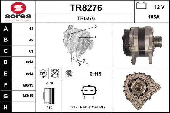 SNRA TR8276 - Ģenerators ps1.lv