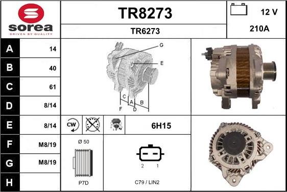 SNRA TR8273 - Ģenerators ps1.lv