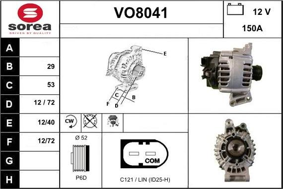 SNRA VO8041 - Ģenerators ps1.lv