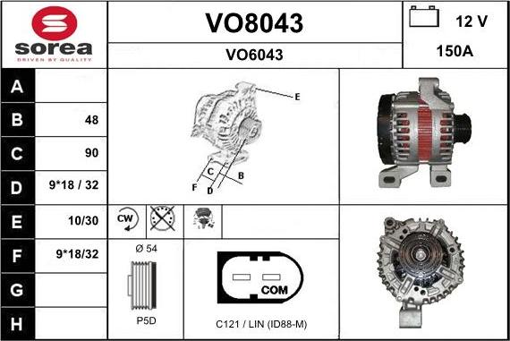 SNRA VO8043 - Ģenerators ps1.lv