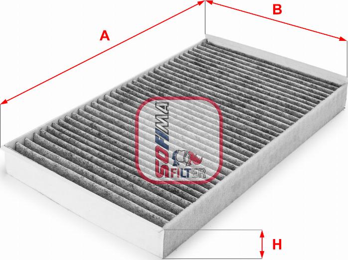 Sofima S 4145 CA - Filtrs, Salona telpas gaiss ps1.lv