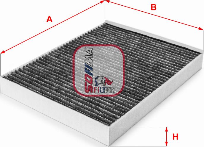 Sofima S 4148 CA - Filtrs, Salona telpas gaiss ps1.lv