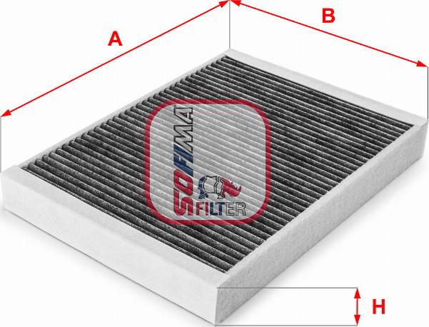 Sofima S 4166 CA - Filtrs, Salona telpas gaiss ps1.lv