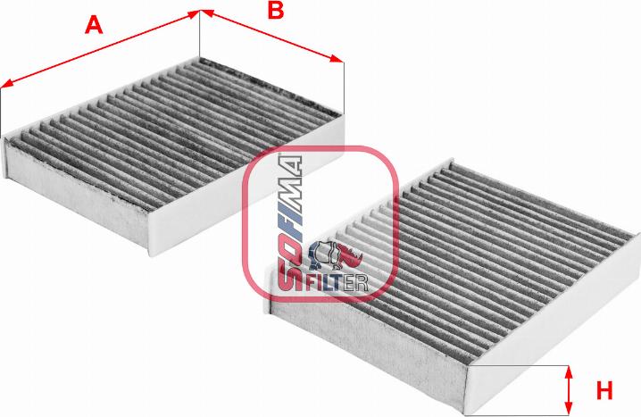 Sofima S 4104 CA - Filtrs, Salona telpas gaiss ps1.lv