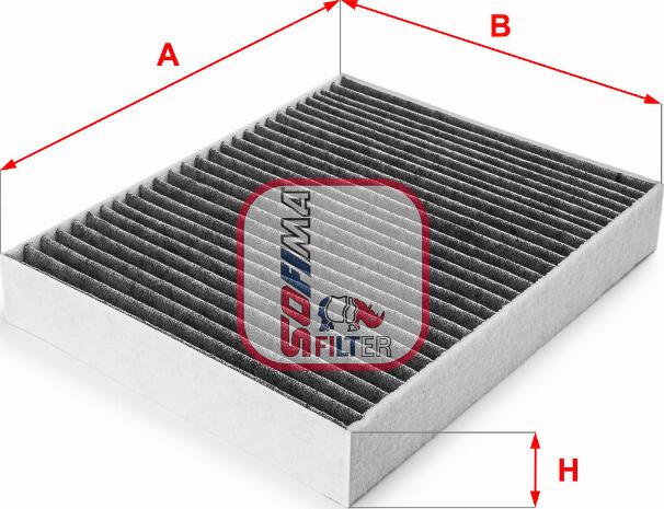 Sofima S 4312 CA - Filtrs, Salona telpas gaiss ps1.lv